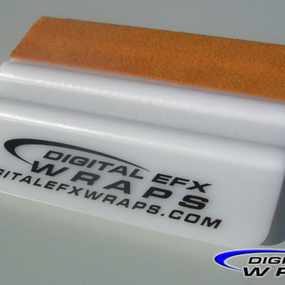 Teflon Squeegee w/ felt