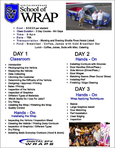 wrap school flyer details